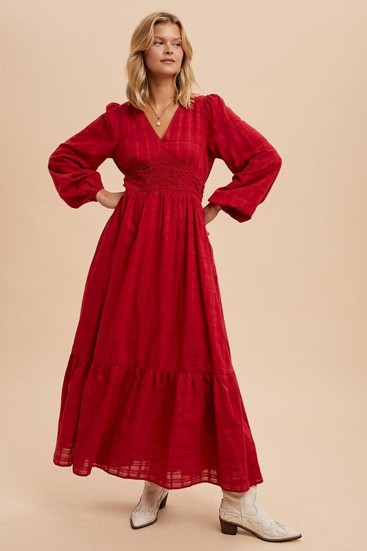 Cherry Glow Dress