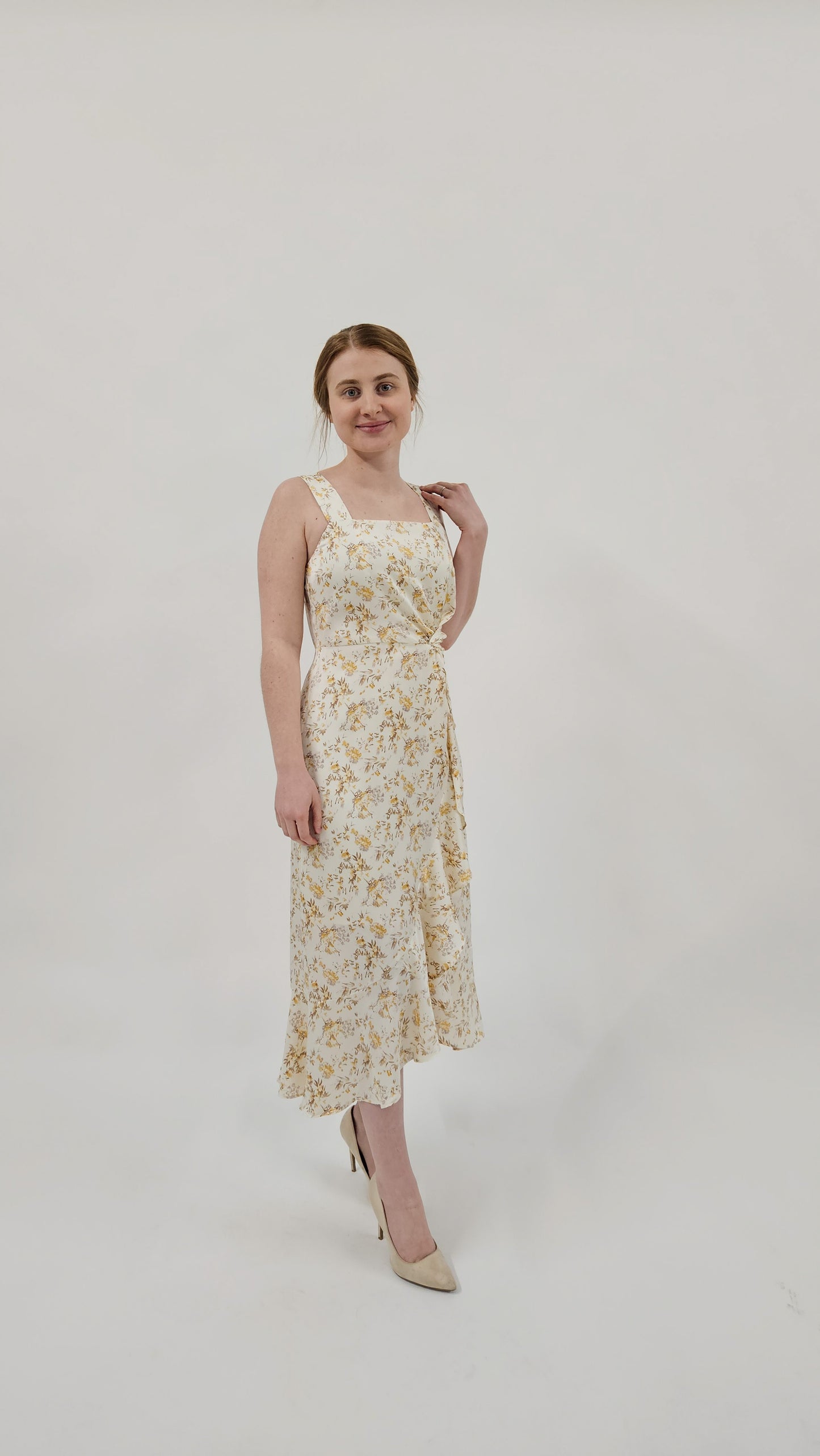 Forsythia Floral Dress