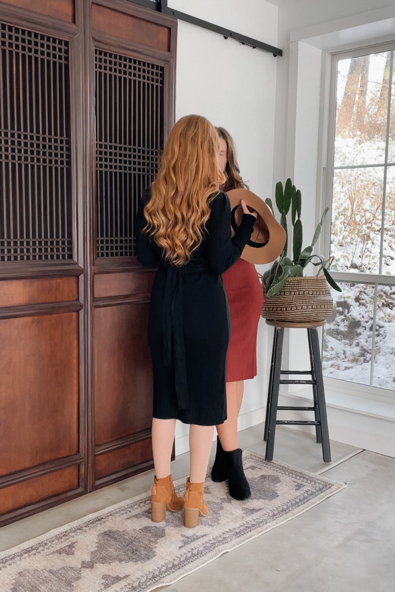 Harper Knit Dress - Black