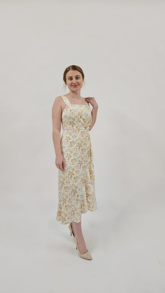Forsythia Floral Dress